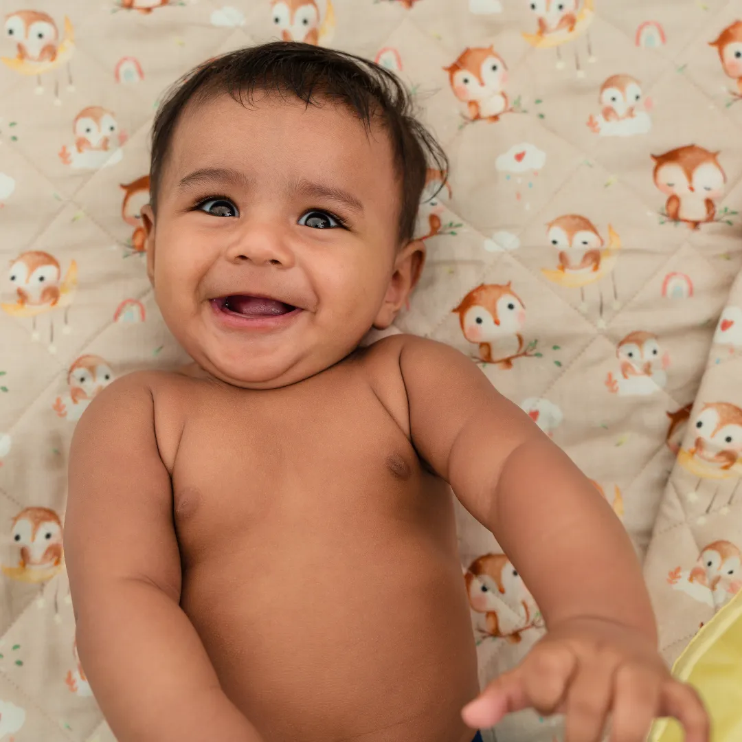 Bunny Rides - Muslin Quilt for newborn babies to 5 years