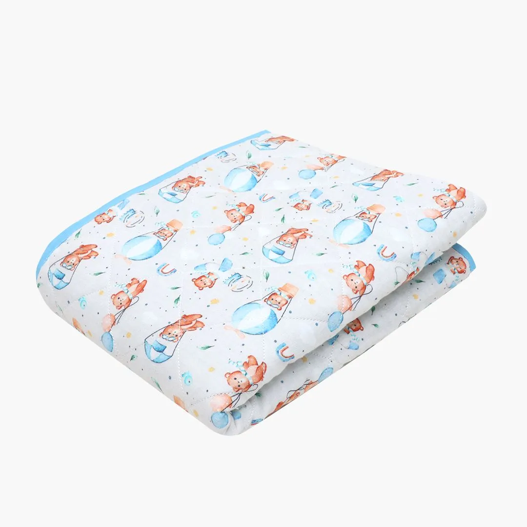 Bunny Rides - Muslin Quilt for newborn babies to 5 years