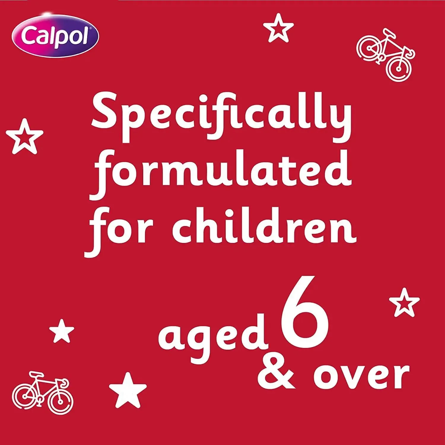 Calpol SixPlus Sugar Free Suspension - 80ml