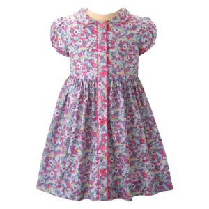 Candy Floral Button Front Dress
