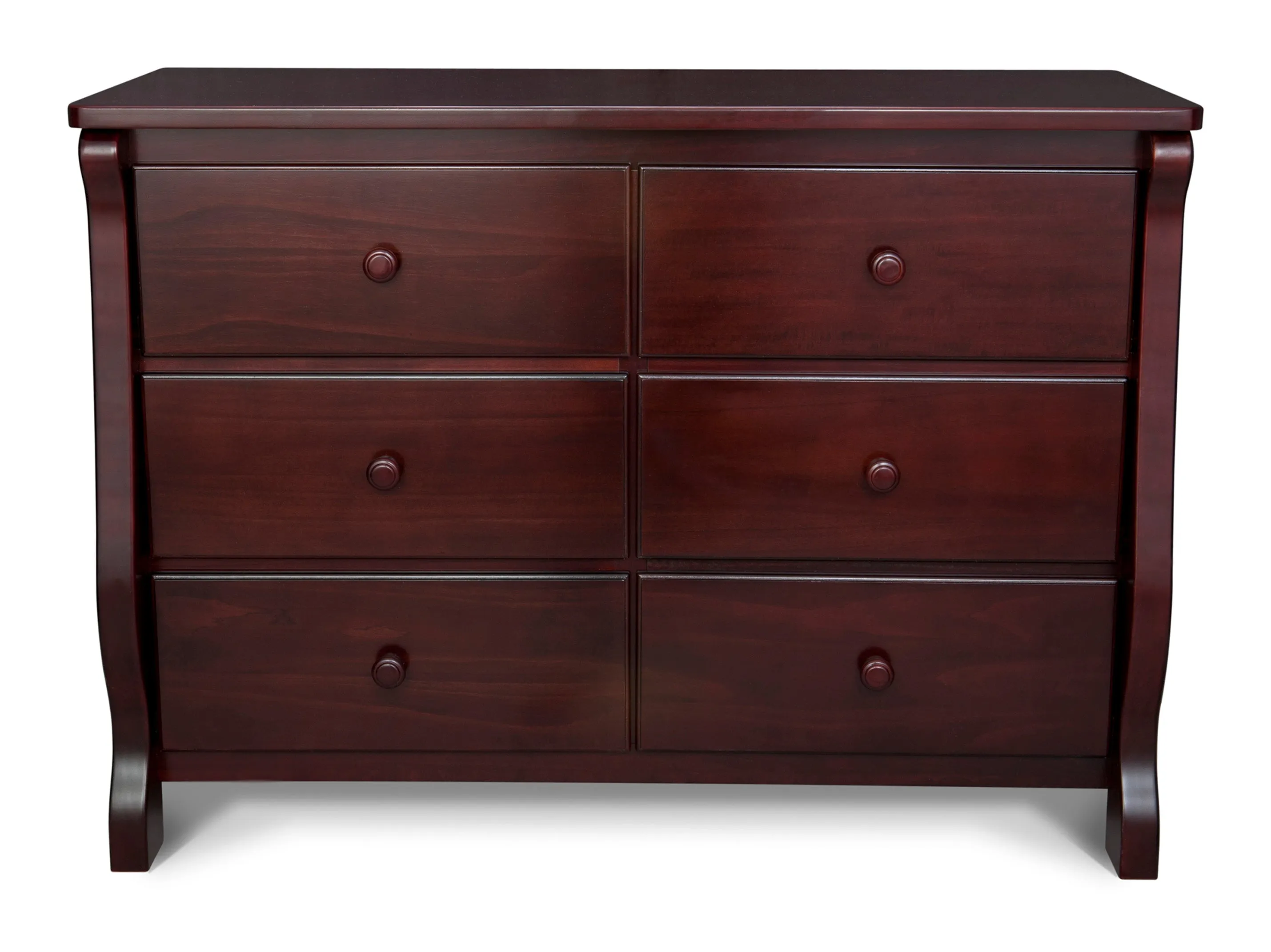 Canton / Eclipse 6 Drawer Dresser with Interlocking Drawers