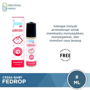 Cessa Baby Fedrop 8 mL - Sensasi Sejuk dan Menenangkan