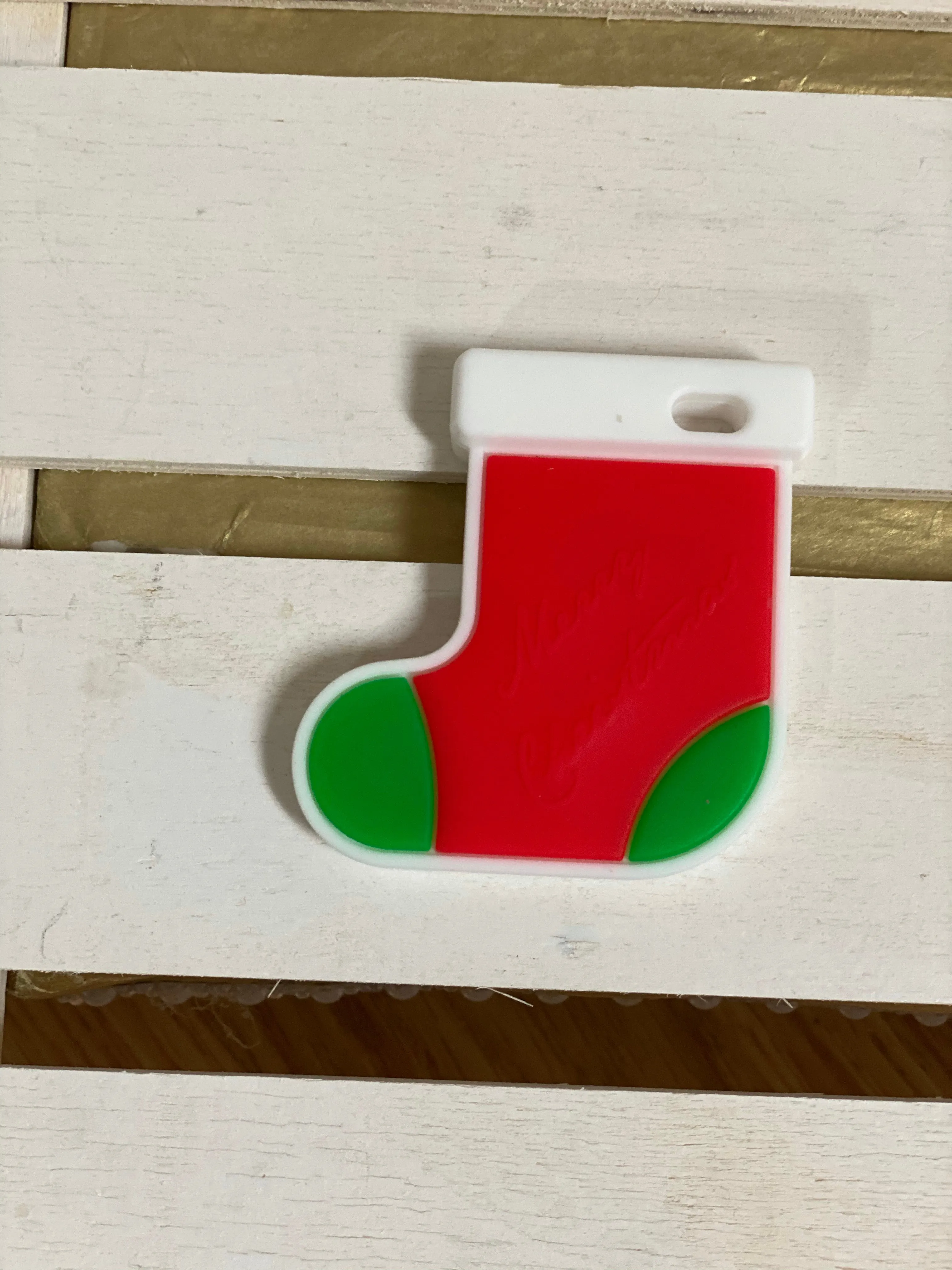 Christmas Stocking Teether Add-On