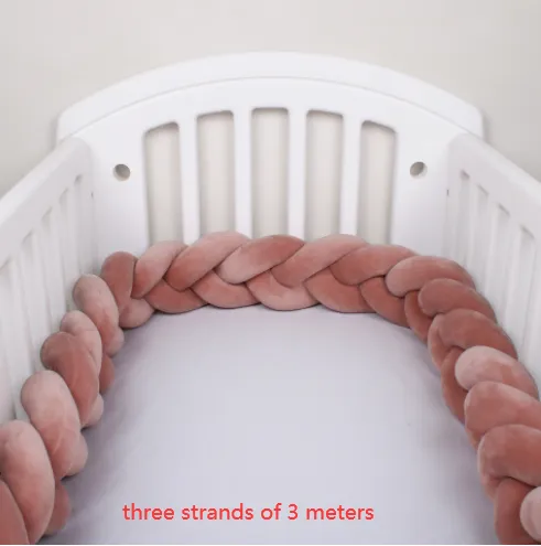 Crib Circumference Braided Long Knot Ball 3 Strands