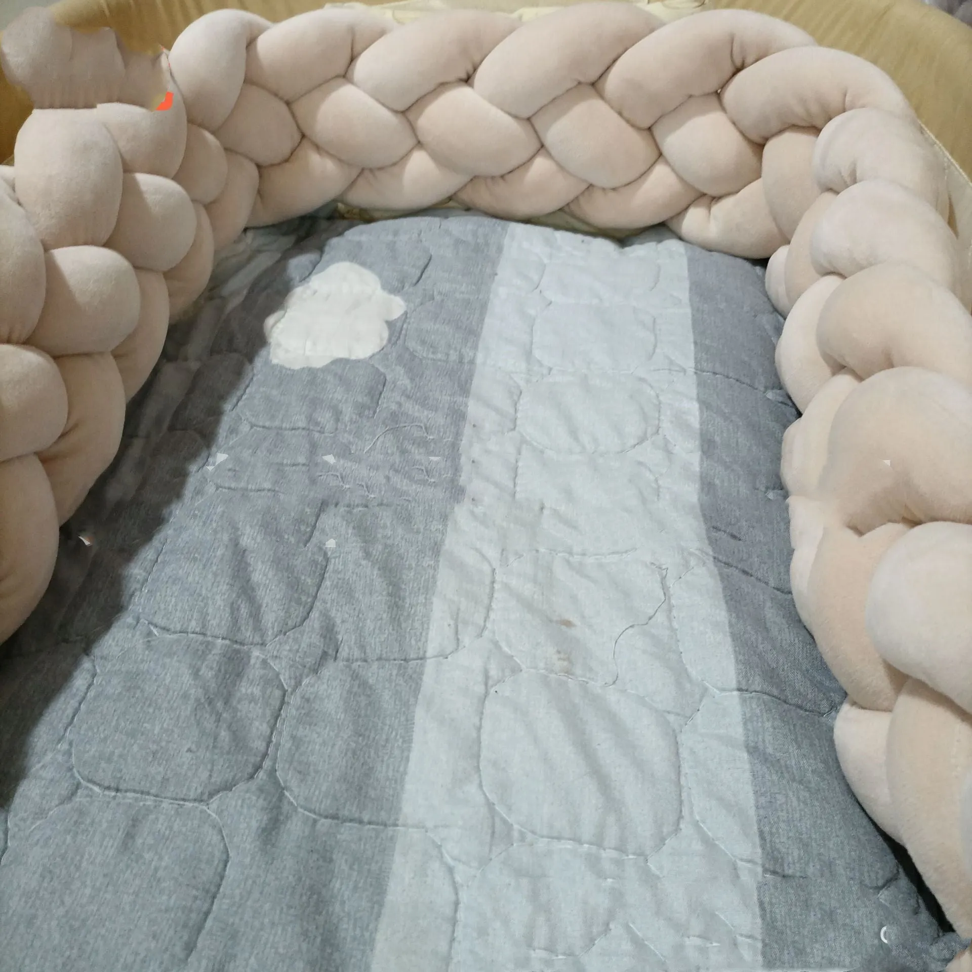 Crib Circumference Braided Long Knot Ball 3 Strands