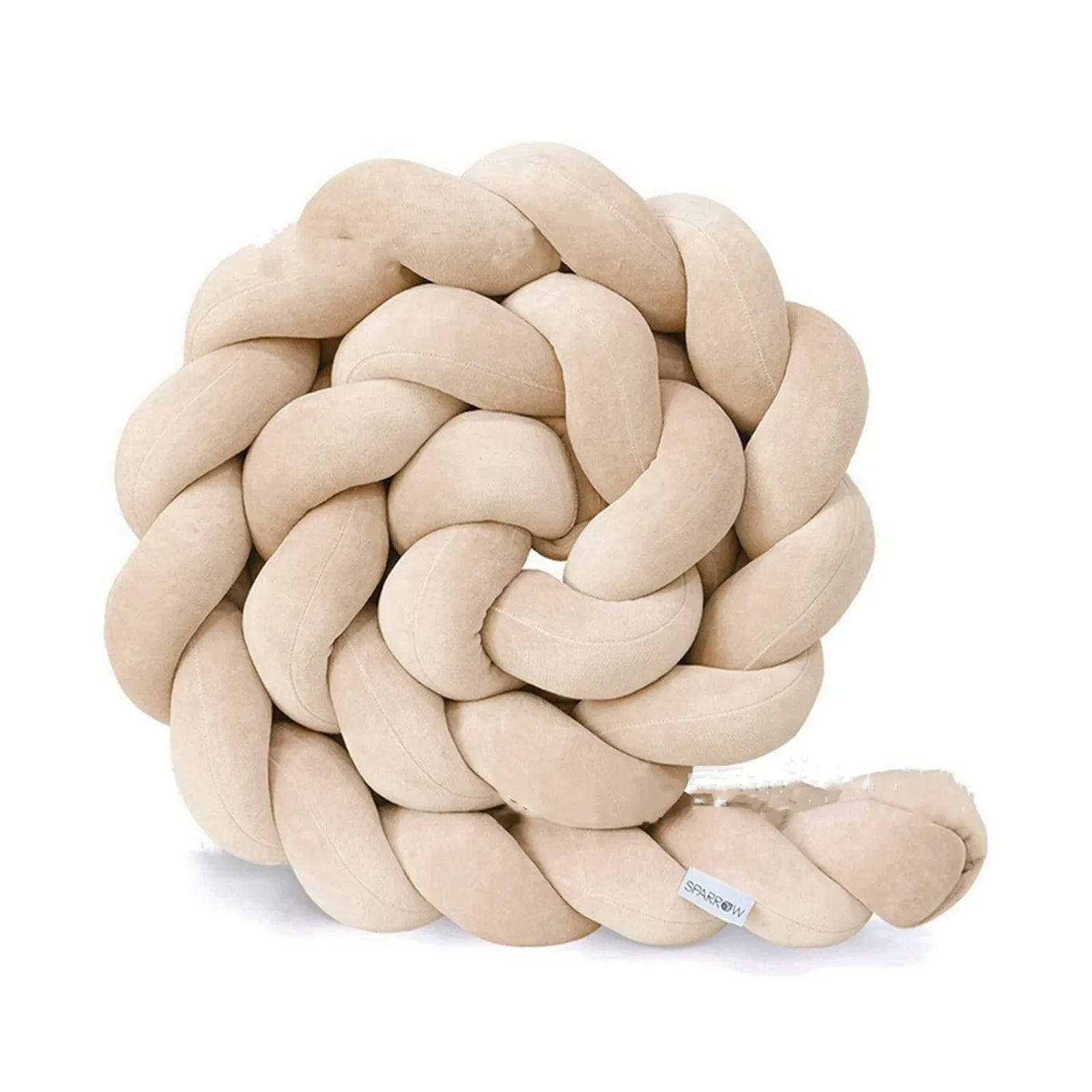 Crib Circumference Braided Long Knot Ball 3 Strands