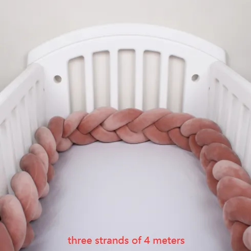 Crib Circumference Braided Long Knot Ball 3 Strands