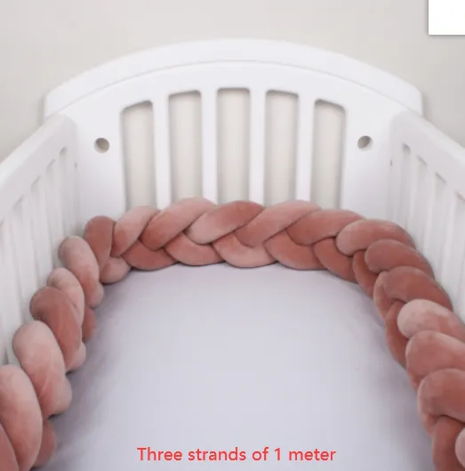 Crib Circumference Braided Long Knot Ball 3 Strands