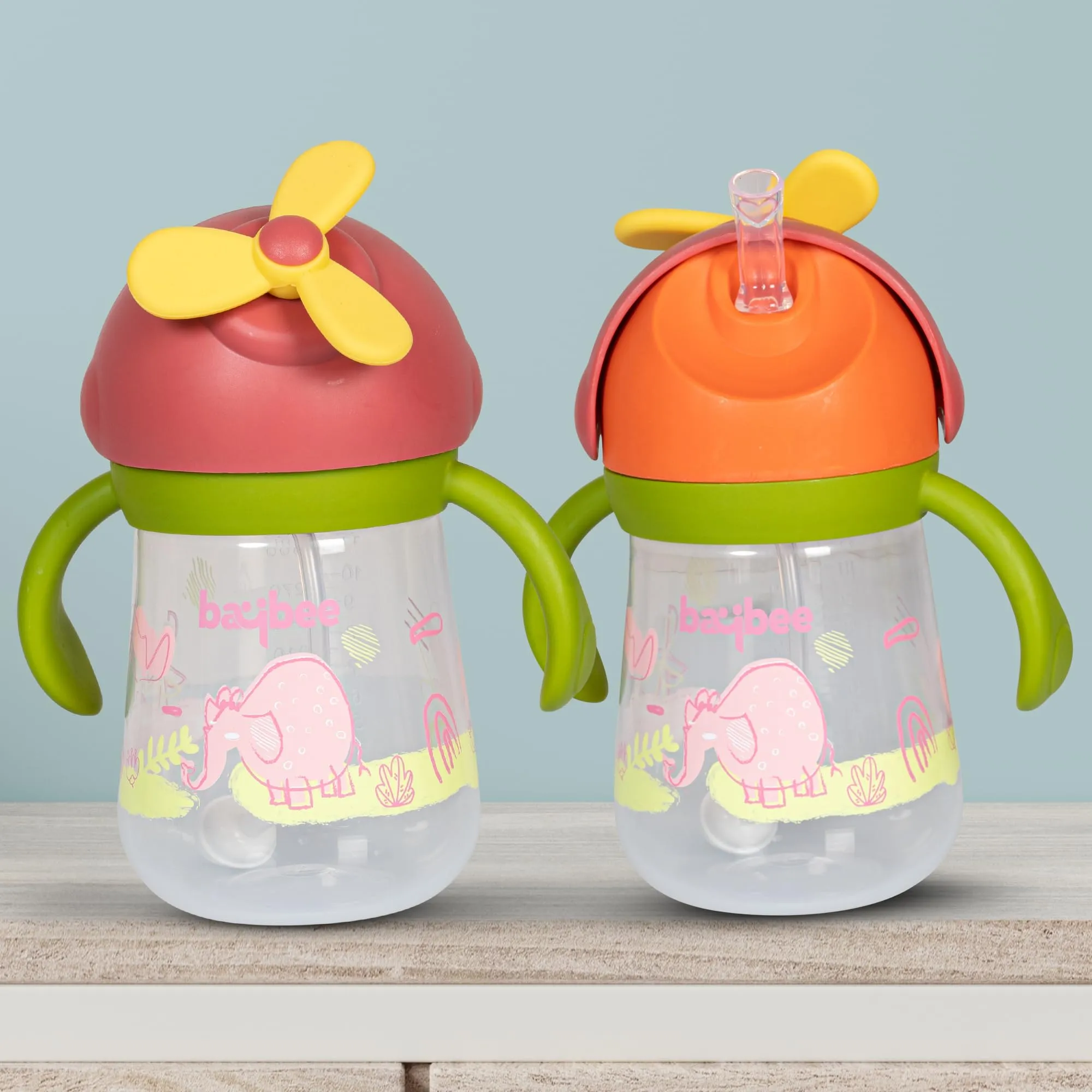Daffodil Baby Sipper Water Bottle for Kids - 330 ml