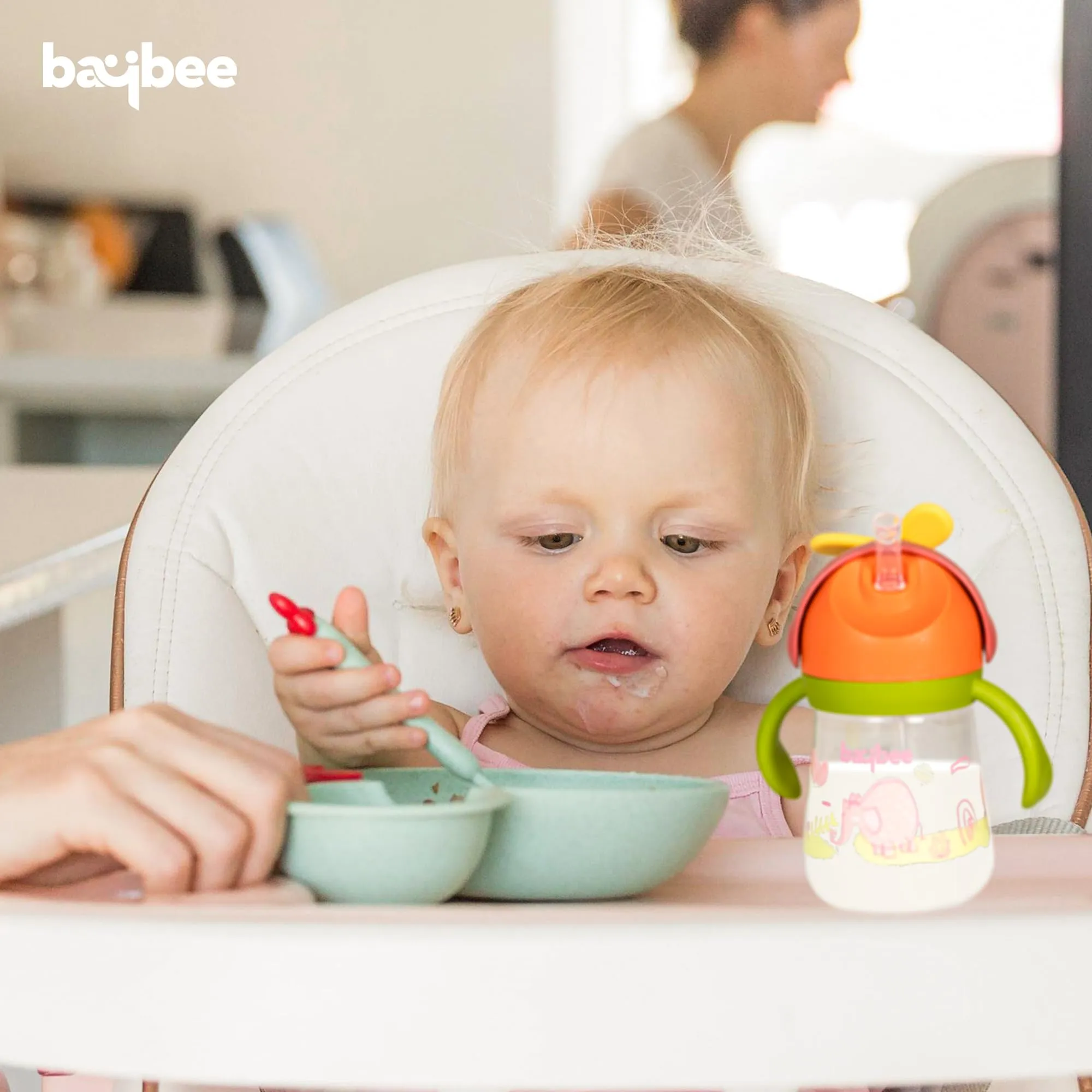 Daffodil Baby Sipper Water Bottle for Kids - 330 ml