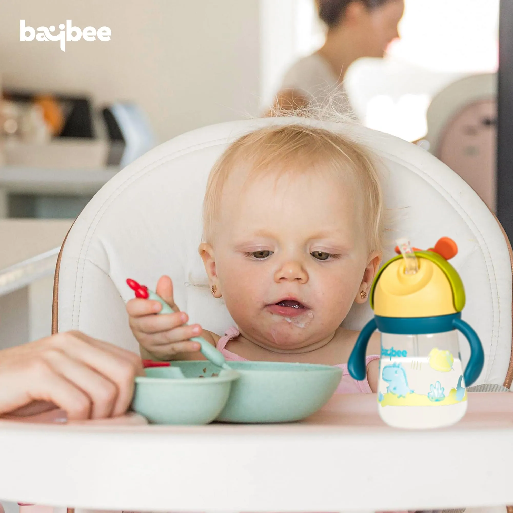 Daffodil Baby Sipper Water Bottle for Kids - 330 ml