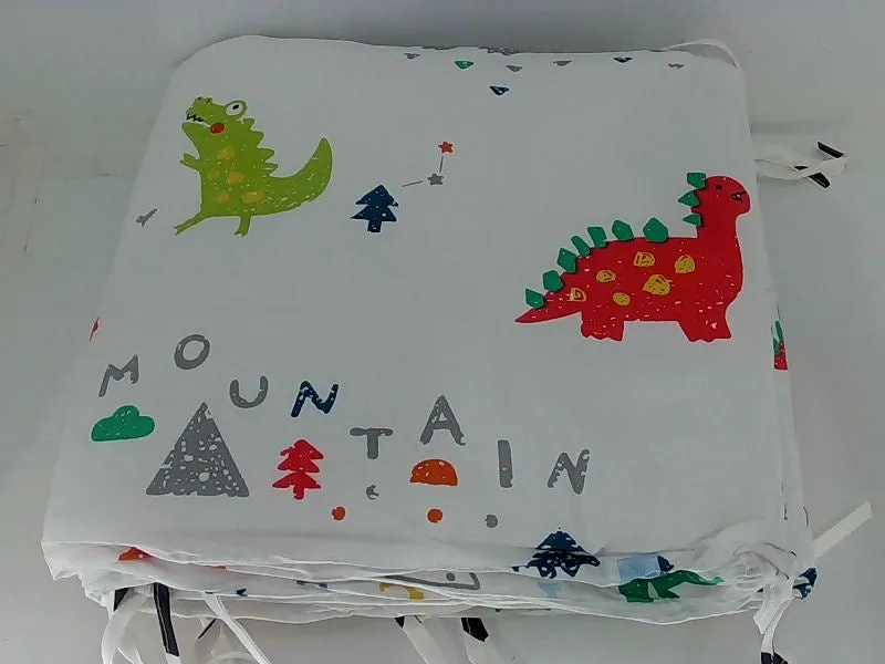 Dinosaur Baby Crib Bumper Multicolor