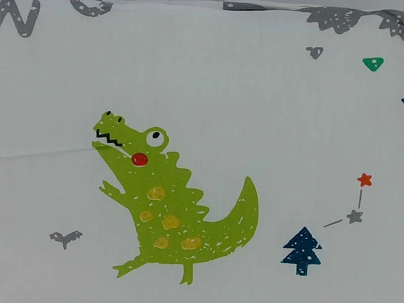 Dinosaur Baby Crib Bumper Multicolor