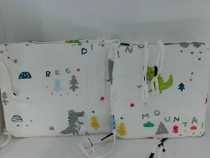 Dinosaur Baby Crib Bumper Multicolor