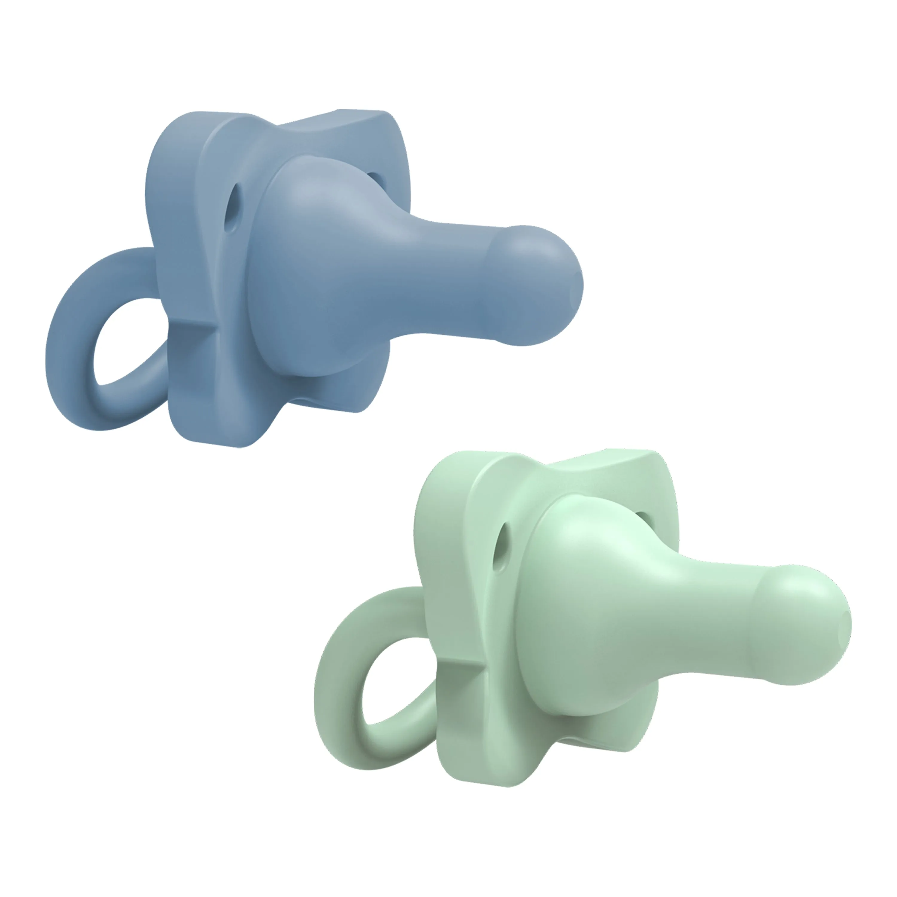 Dr. Brown’s™ HappyPaci™ Silicone Pacifier, Blue, 2-Pack
