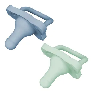 Dr. Brown’s™ HappyPaci™ Silicone Pacifier, Blue, 2-Pack