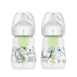 Dr Brown's Options  Anti-Colic Designer Bottles 150ml Twin Pack