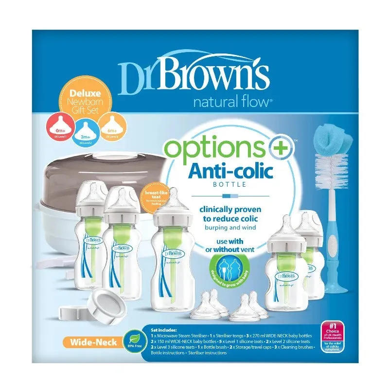 Dr Browns Wide Neck Steriliser Gift Set