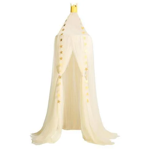 DreamGuard Crown Canopy Mosquito Net - Cozy Bed Tent for Kids