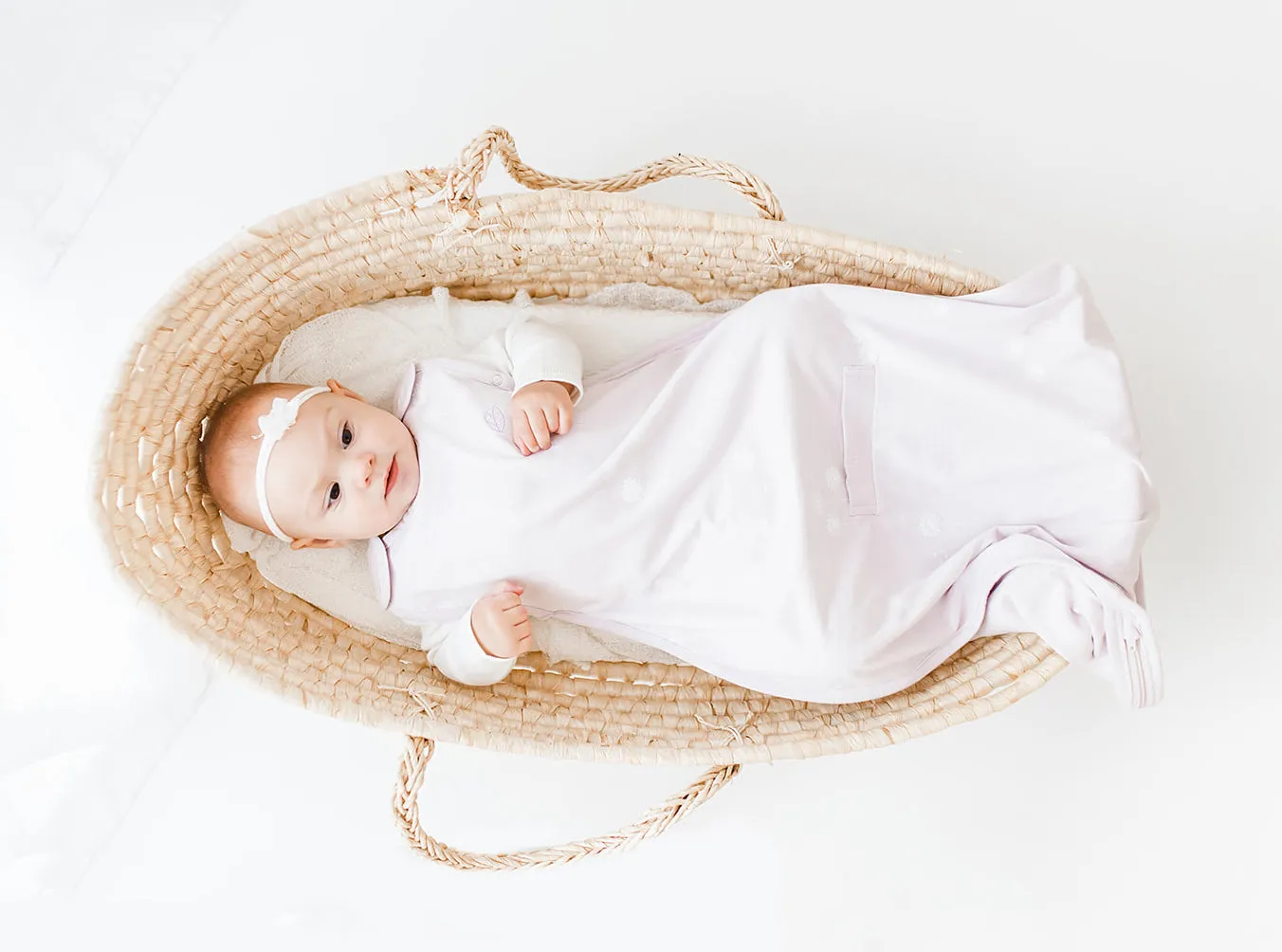 Ecolino® Adjustable Baby Sleep Bag, Organic Cotton, Universal Size: 2 Months - 2 Years, Dandelion