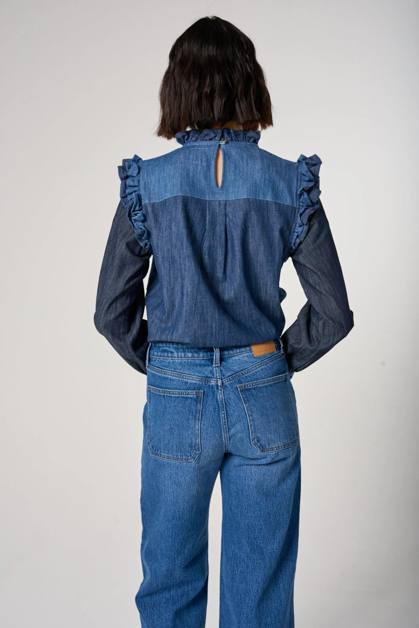 Elodie Full Length Jean in Desert Vintage Americana