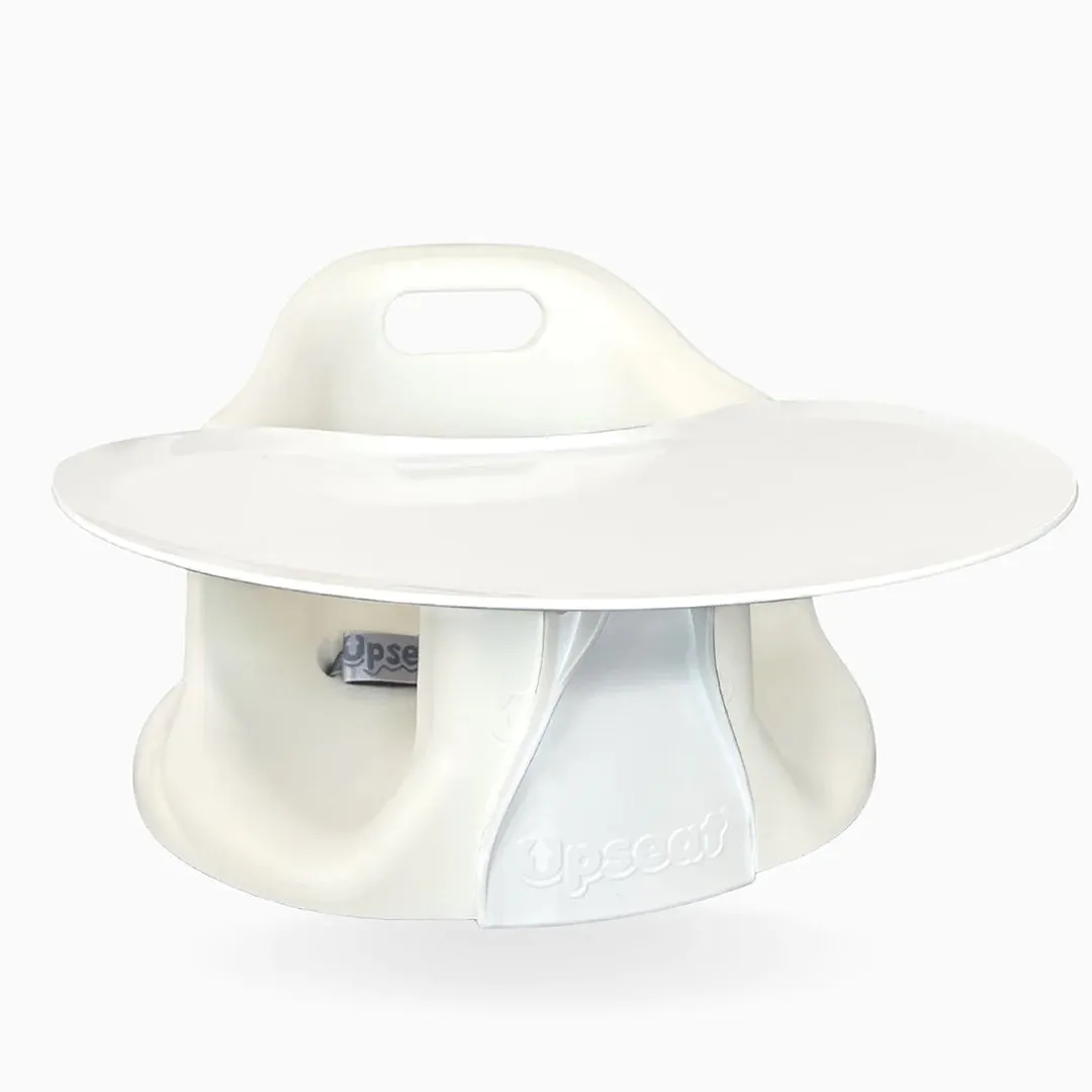 Ergonomic Baby Floor & Booster Seat with Tray - Coconut