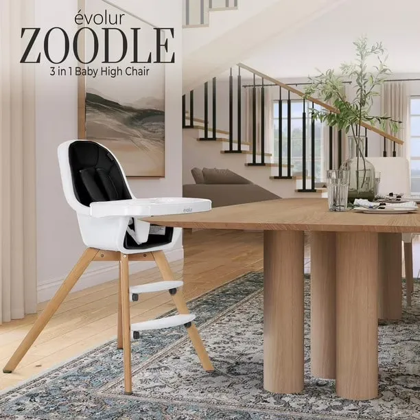 Evolur Zoodle 3-in-1 High Chair