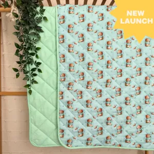 Fishing Fun - Muslin Quilt for newborn babies to 5 years