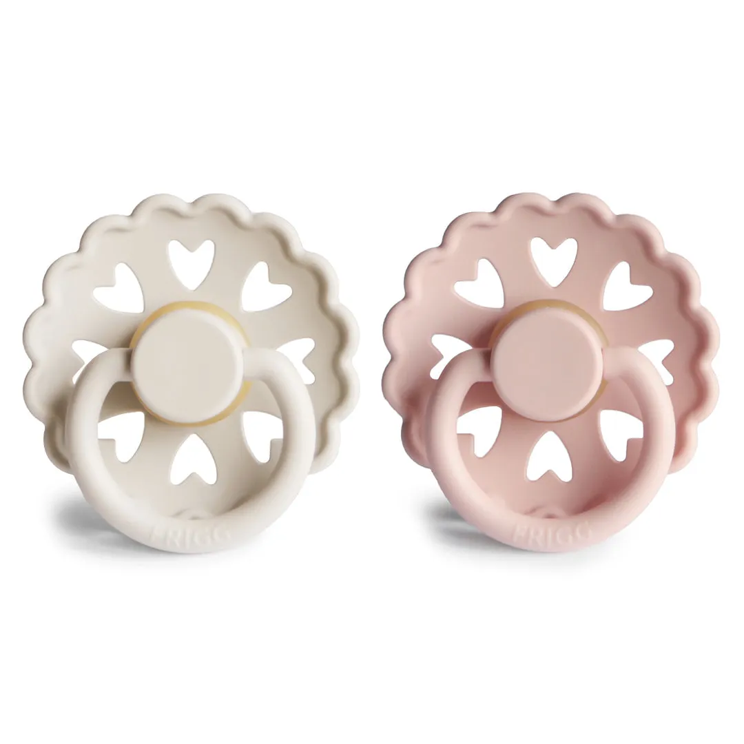 Frigg Andersen Fairytale Natural Rubber Baby Pacifier | 2-Pack
