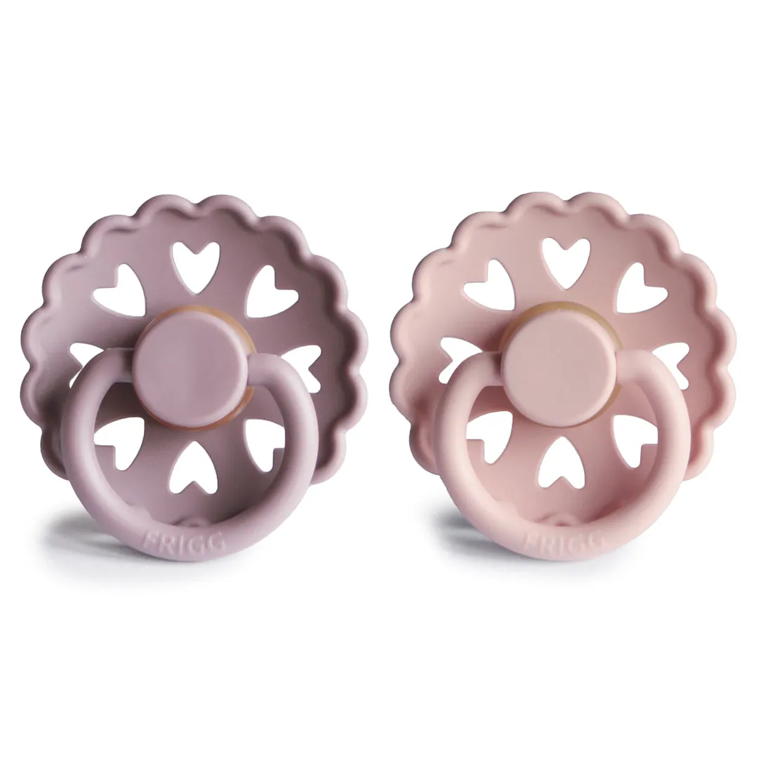 Frigg Andersen Fairytale Natural Rubber Baby Pacifier | 2-Pack