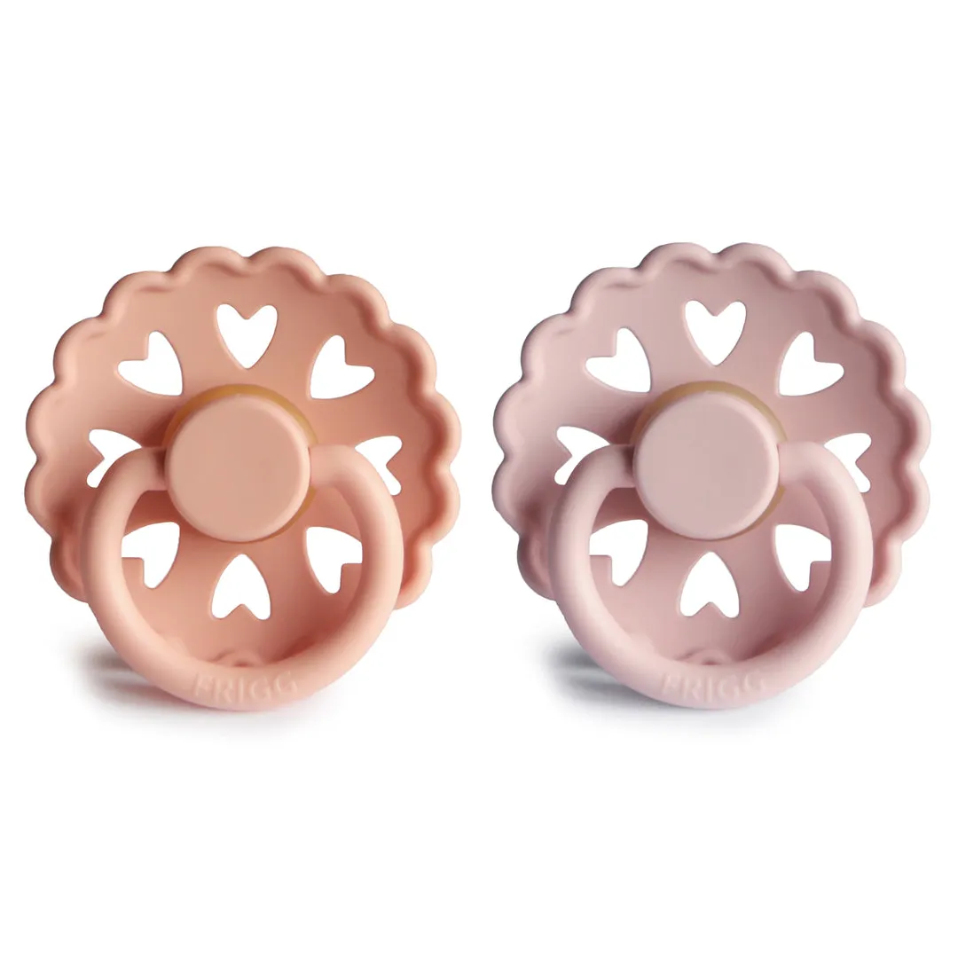 Frigg Andersen Fairytale Natural Rubber Baby Pacifier | 2-Pack