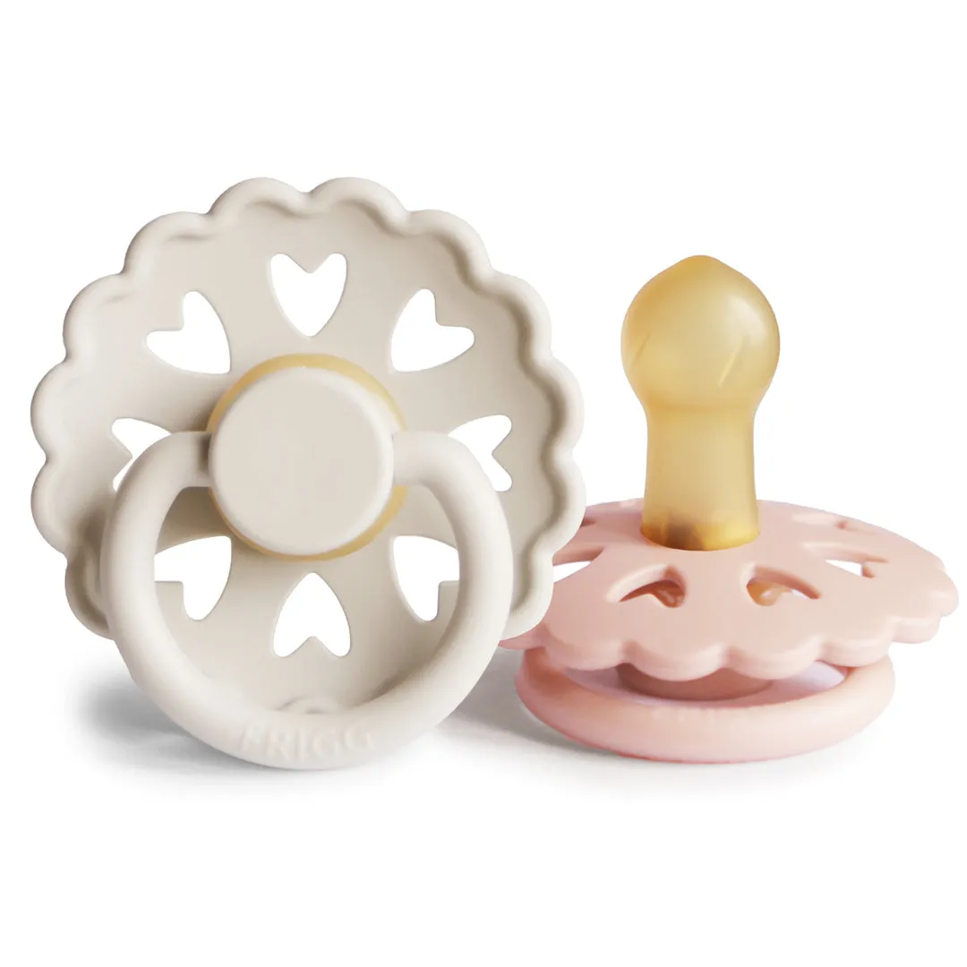 Frigg Andersen Fairytale Natural Rubber Baby Pacifier | 2-Pack