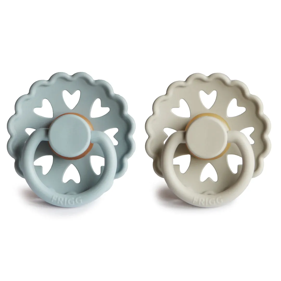 Frigg Andersen Fairytale Natural Rubber Baby Pacifier | 2-Pack