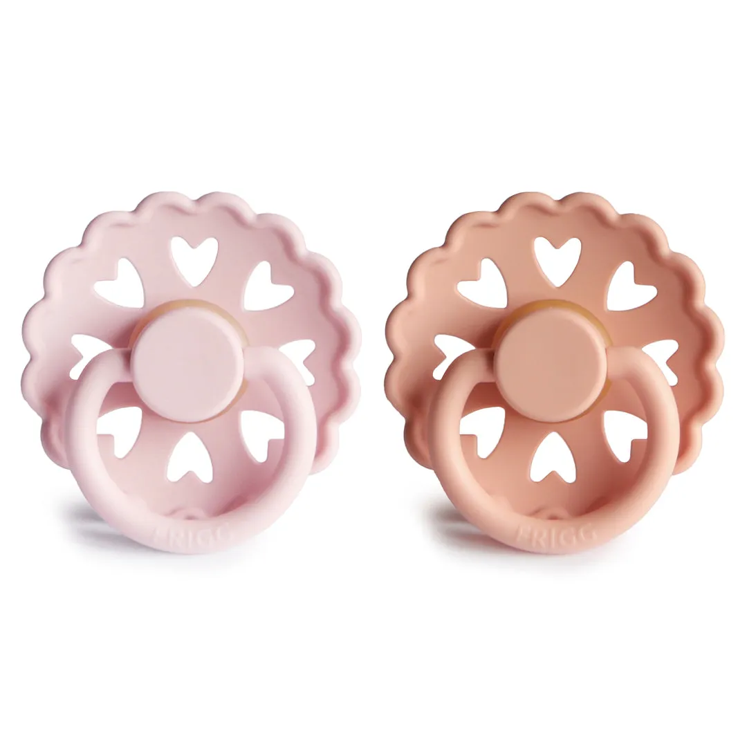 Frigg Andersen Fairytale Natural Rubber Baby Pacifier | 2-Pack