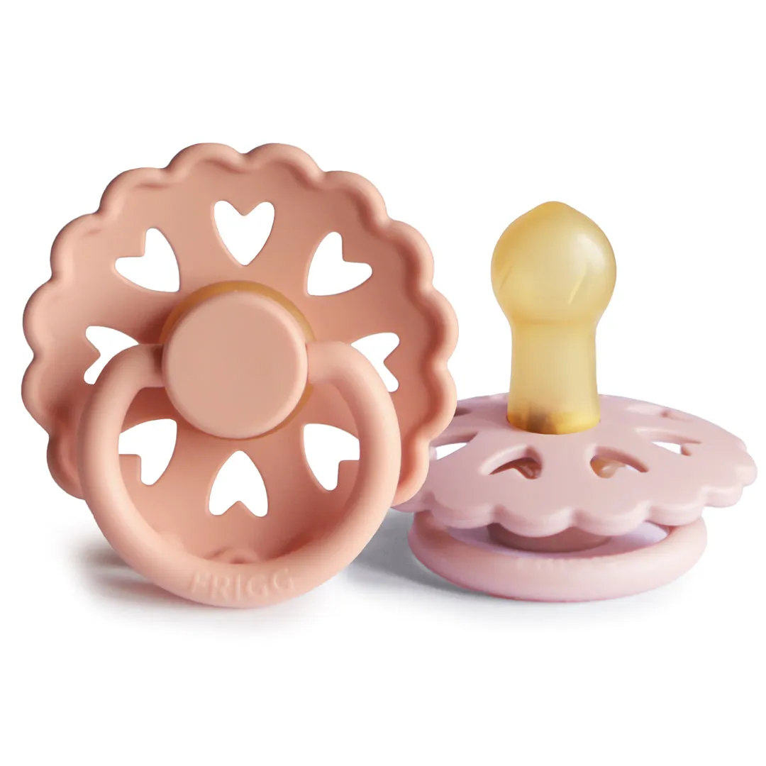 Frigg Andersen Fairytale Natural Rubber Baby Pacifier | 2-Pack
