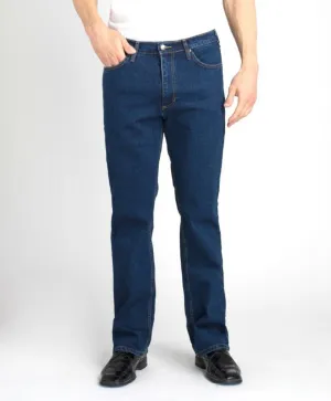 Grand River Men's Dark Blue Stretch Jean