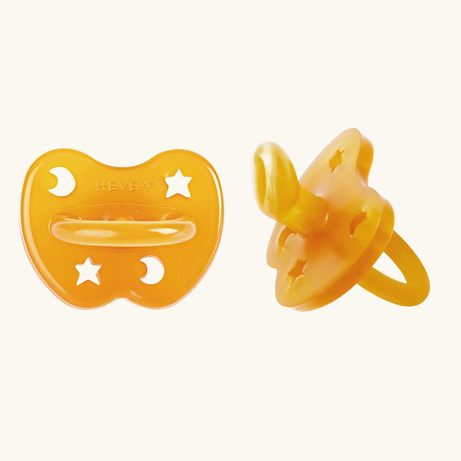 Hevea Orthodontic Baby Pacifier 2 Pack - 3-36 Months