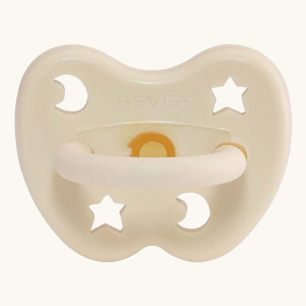 Hevea Round Baby Pacifier - 3-36 Months