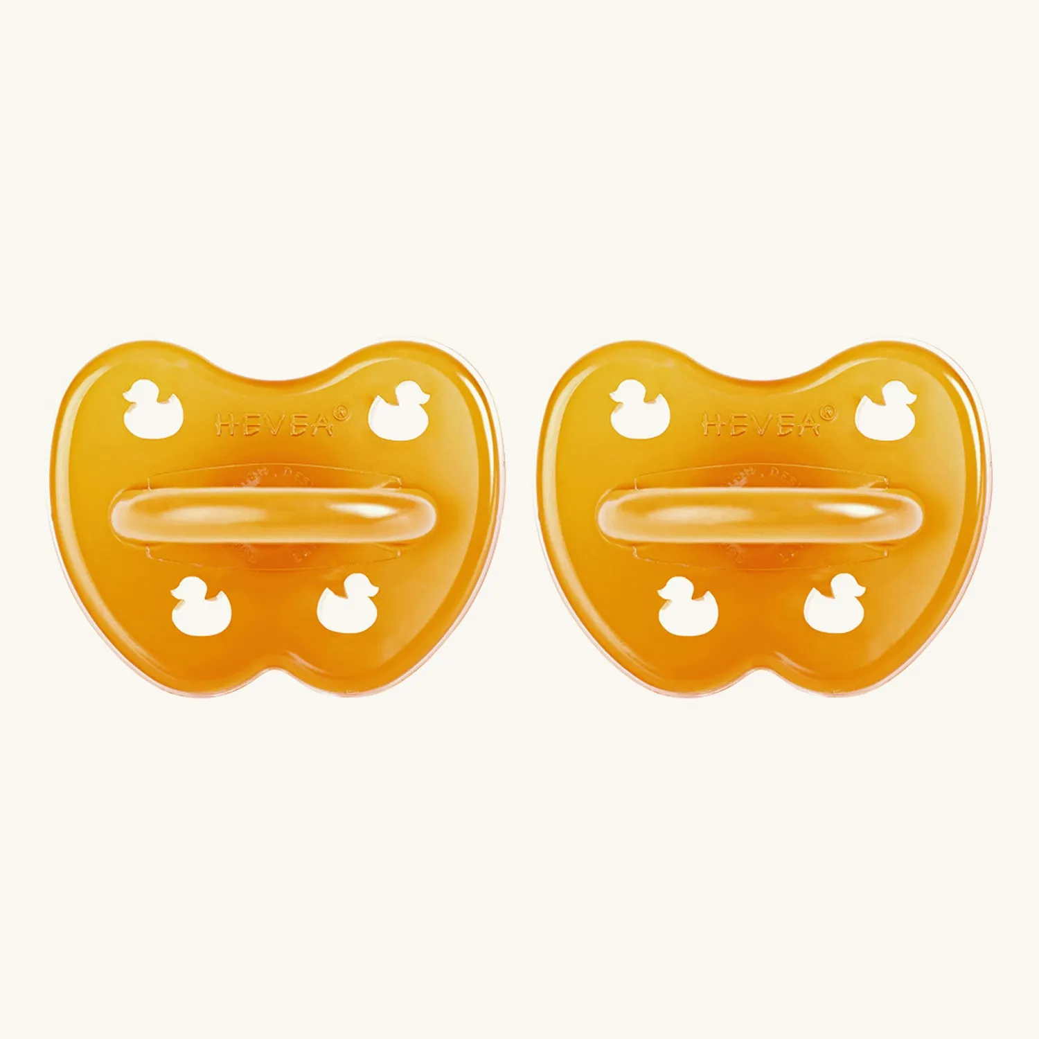 Hevea Symmetrical Baby Pacifier 2 Pack - 3-36 Months