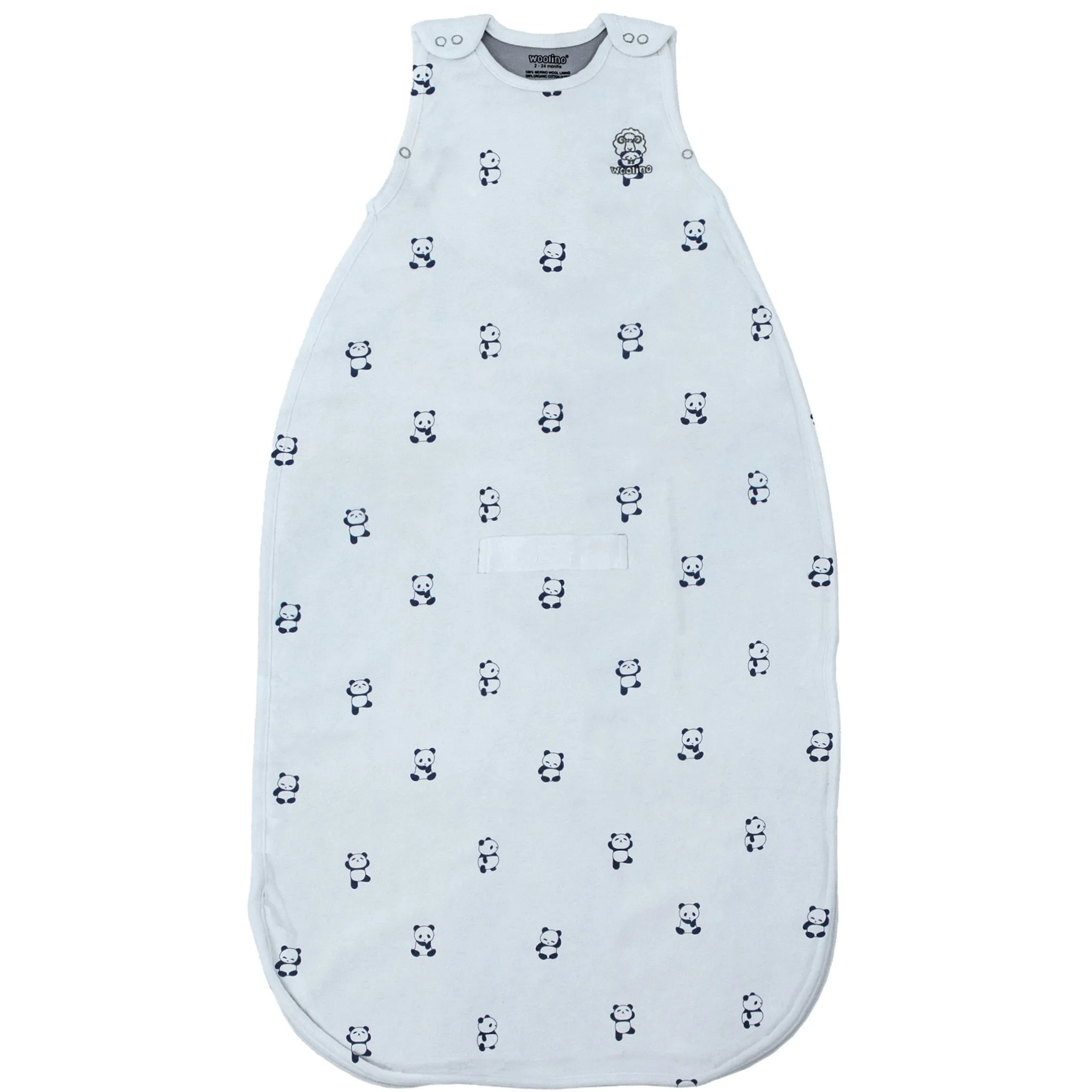 Imperfect 4 Season™ Ultimate Baby Sleep Bag, Merino Wool & Organic Cotton, 2 Months - 2 Years, Panda