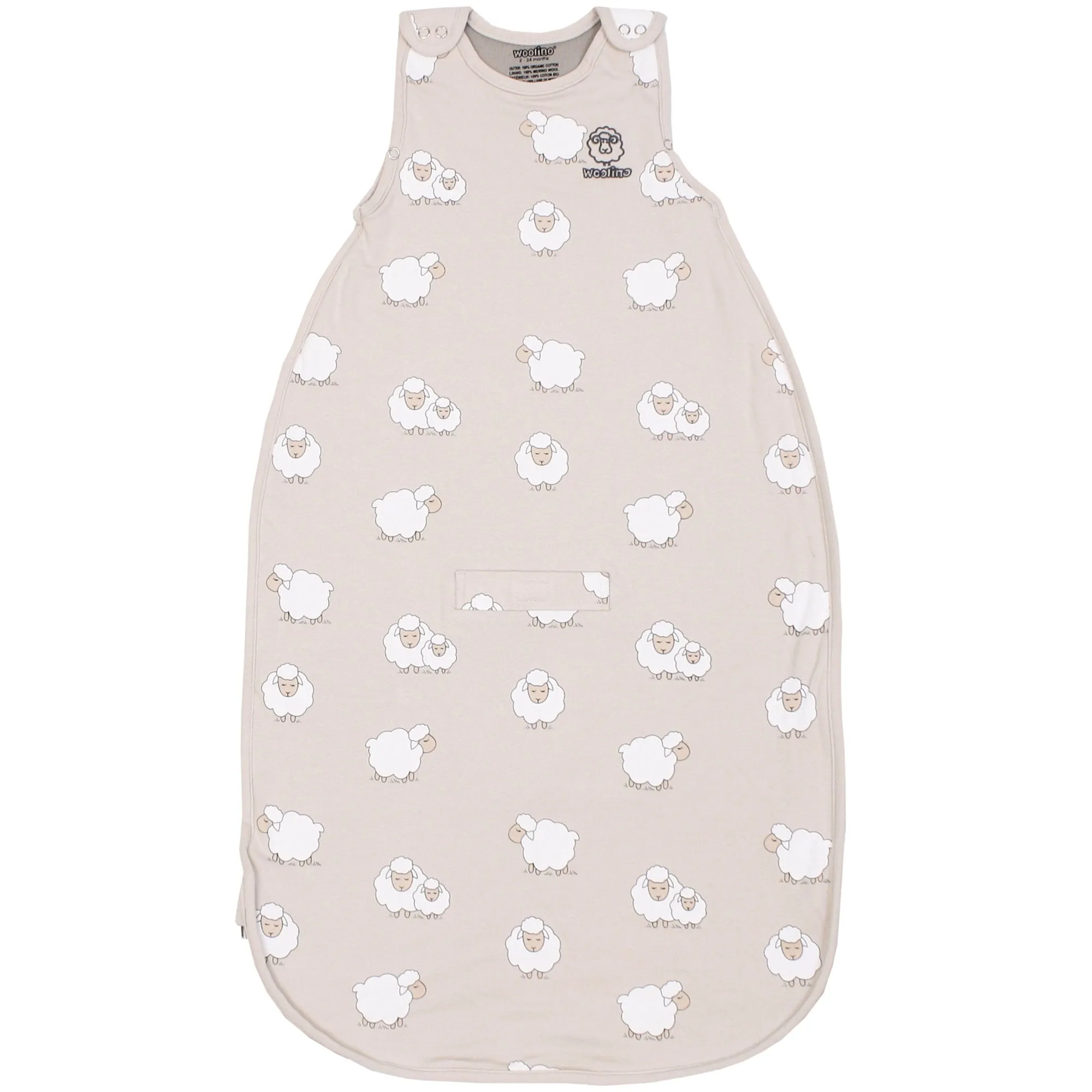 Imperfect 4 Season™ Ultimate Baby Sleep Bag, Merino Wool & Organic Cotton, 2 Months - 2 Years, Sheep