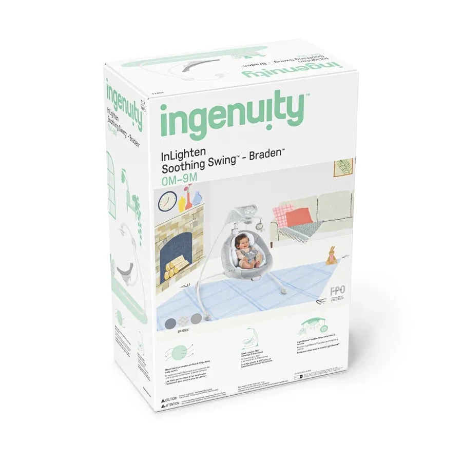 Ingenuity DreamComfort Cradling Swing - Braden