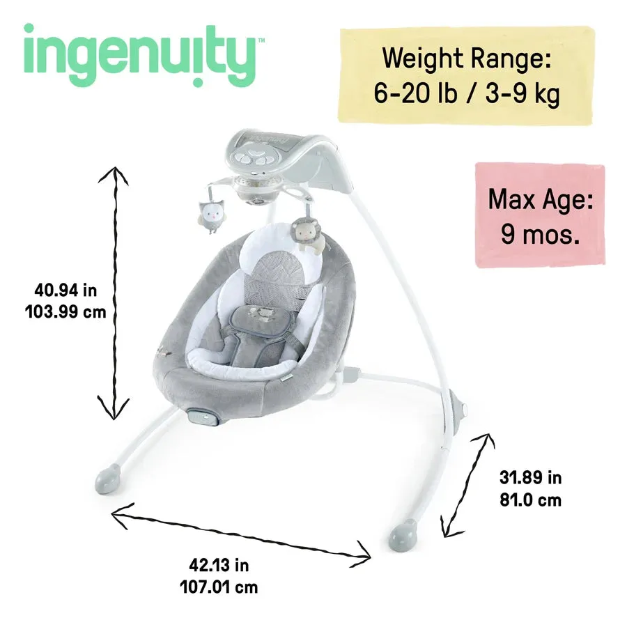 Ingenuity DreamComfort Cradling Swing - Braden