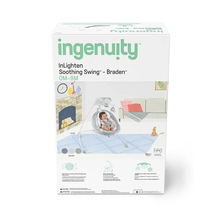 Ingenuity DreamComfort Cradling Swing - Braden