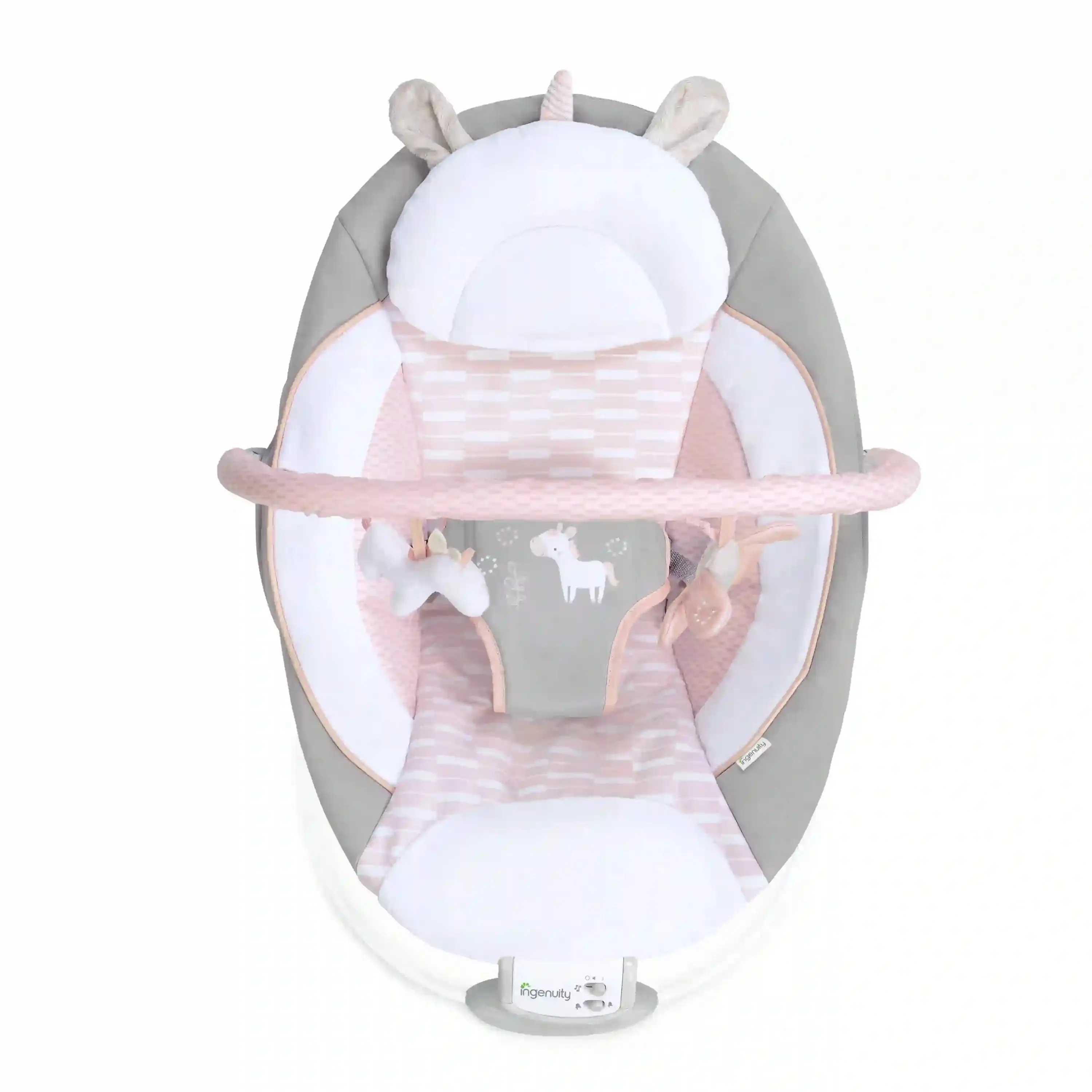 Ingenuity Flora the Unicorn Soothing Bouncer