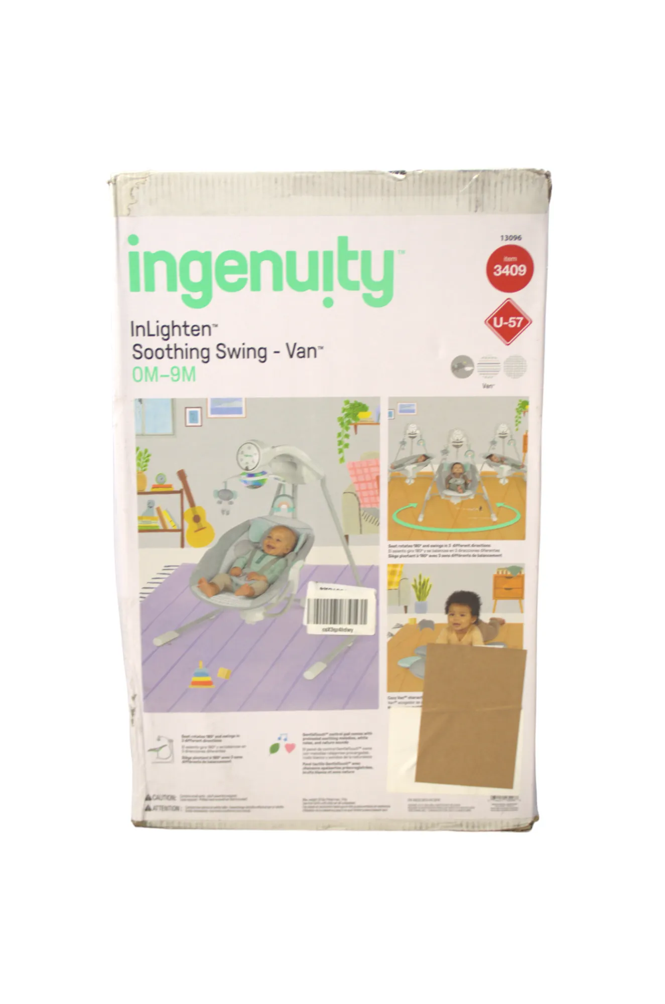 Ingenuity InLighten Soothing Swing - Van