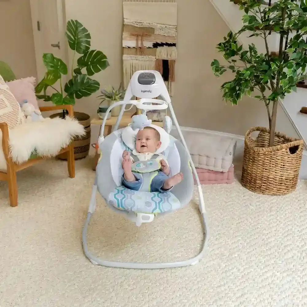 Ingenuity Simple Comfort Compact Soothing Swing - Everston