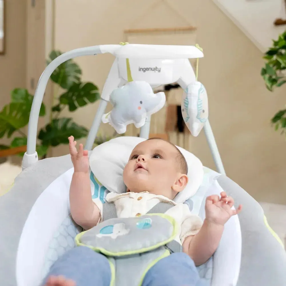 Ingenuity Simple Comfort Compact Soothing Swing - Everston