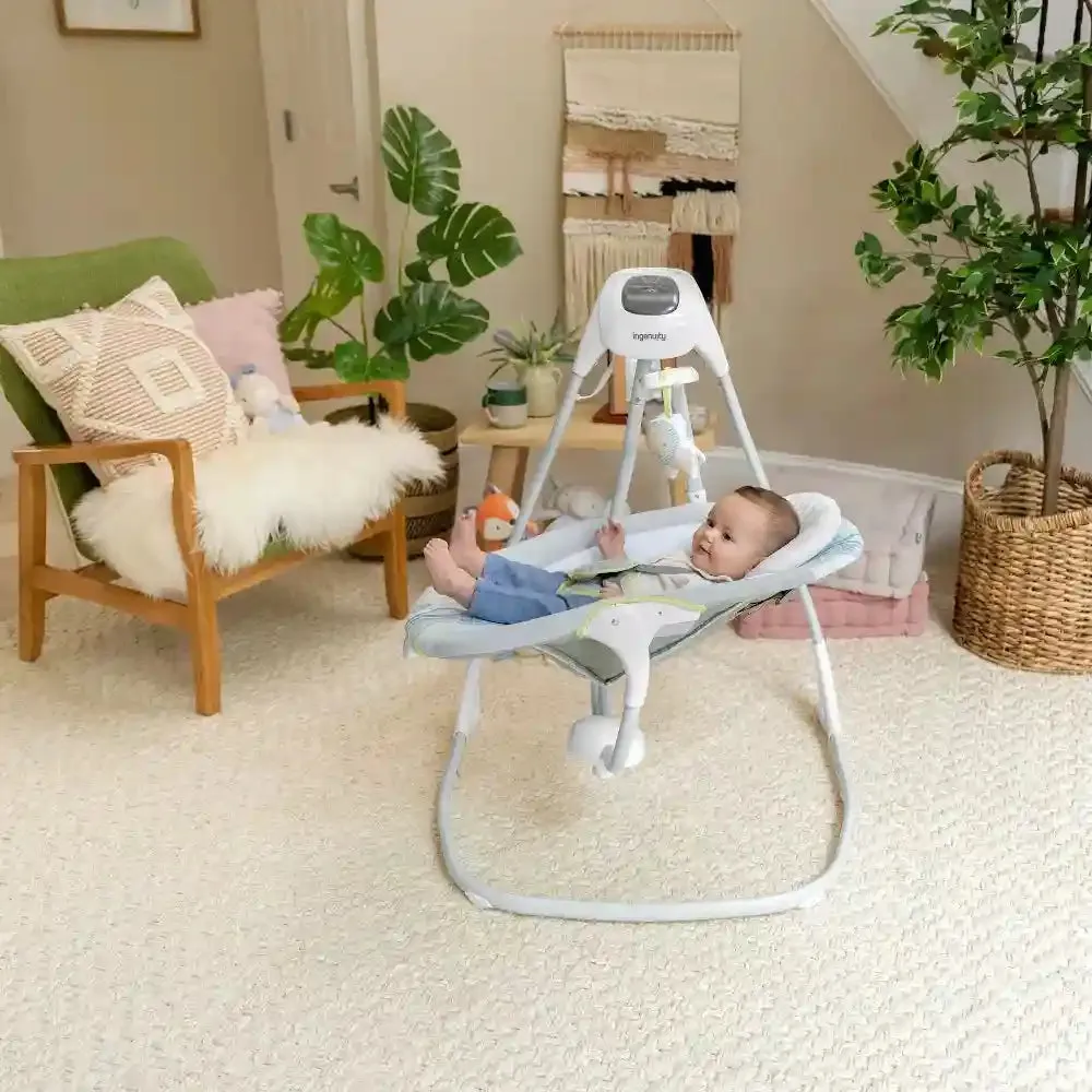 Ingenuity Simple Comfort Compact Soothing Swing - Everston