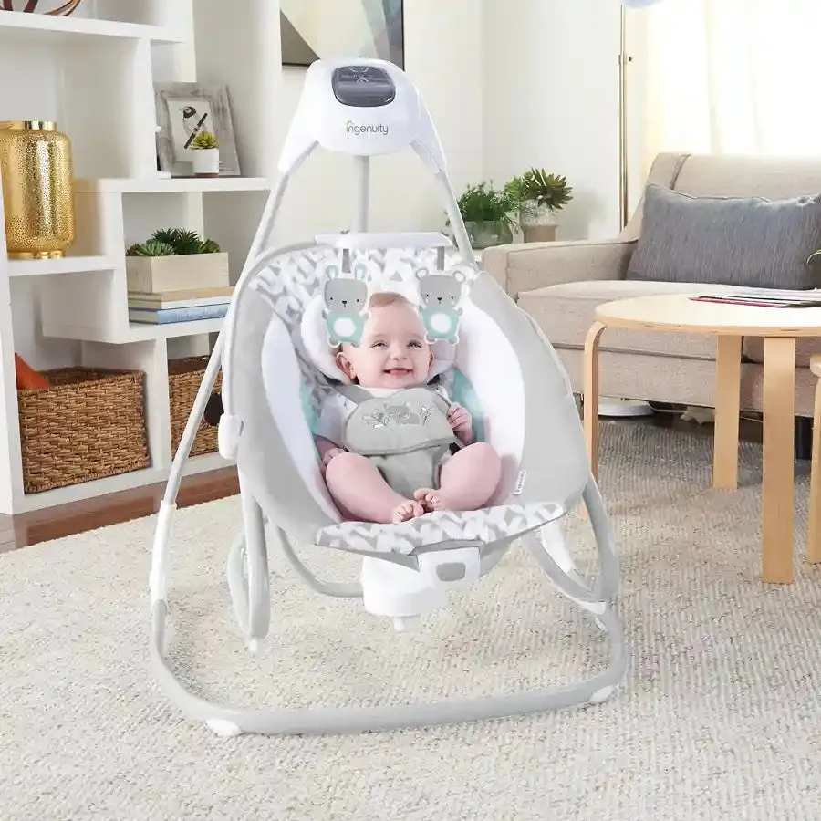 Ingenuity SimpleComfort Soothing Swing & Rocker - Raylan